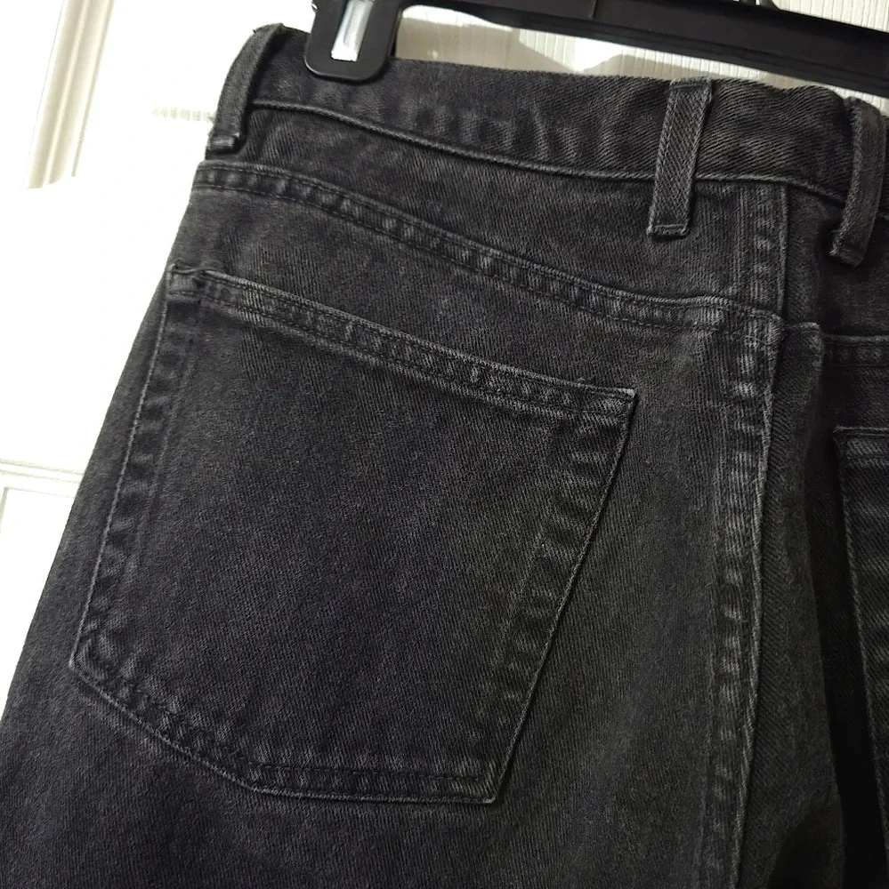 Vintage 90s Guess Classic Fit Narrow Leg Jeans, Faded Black, High Waist, EUC!